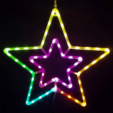 LED Color Changing Star with Remote - 21.5" GC2680510