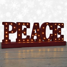 Hashtag LED Battery Operated Marquee Light Sign