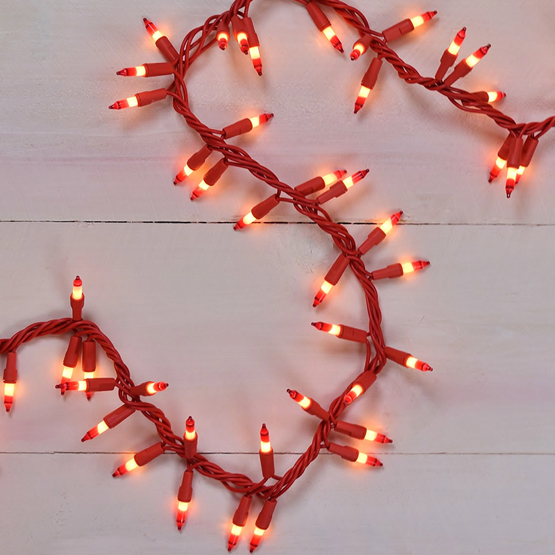Red/White Valentines Day String Lights - 150 Lights Peppermint Cluster Light Set - 150L/Garland ... - Red/White Valentines Day String Lights - 150 Lights
