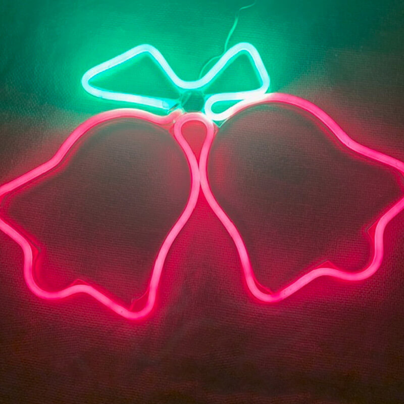 Twin Neon LED Window Decoration