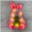 Bunny with Egg Shimmer Wall Art