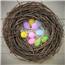 Pastel Easter Egg Party String Lights in a Nest