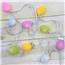 Pastel Easter Egg Party String Lights Layout