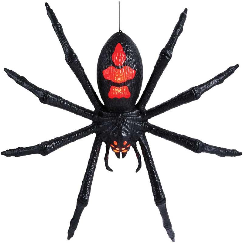 18 Inch LED Creepy Light-Up Spider - Battery Operated 906781