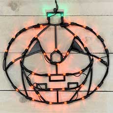 35L LED Pumpkin Window Décor  VM-490455