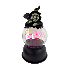 Designer Halloween Skeleton Battery Operated Lighted Globe 2734600-PU
