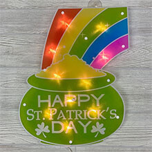 Pot of Gold Shimmer Wall Art                                 PD-31603