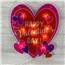 Valentine's Day Shimmer Wall Art                             PD-29577