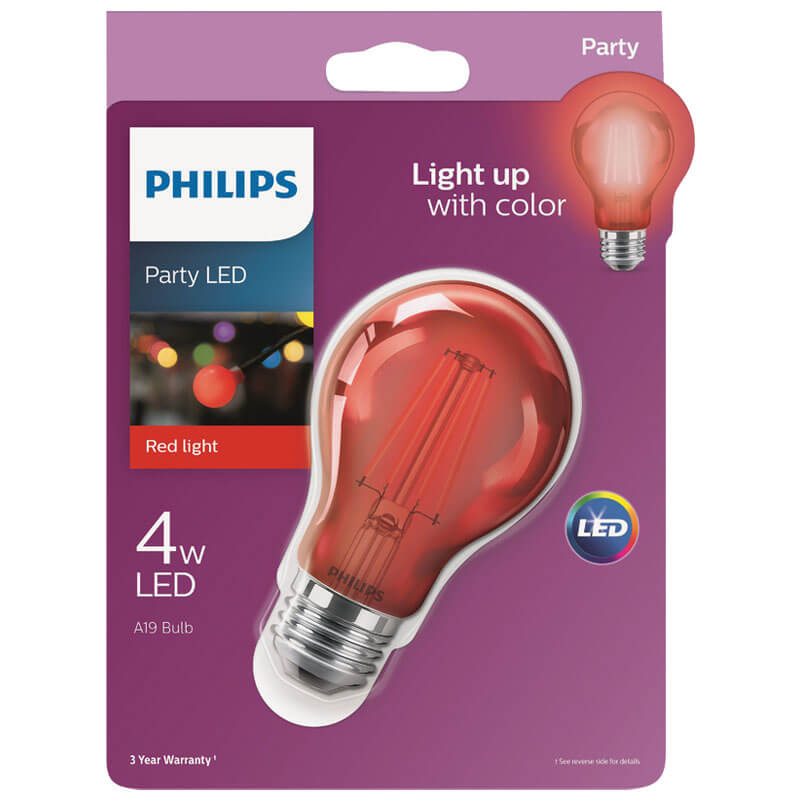 Philips red light bulb cheap