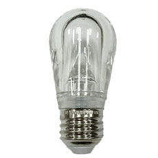 Pure White LED S14 Smooth Light Bulb LI-S14PW-PL
