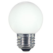 White G16.5 LED Globe Light Bulb - 1.4W 501197
