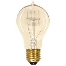 Vintage Edison A19 Light Bulb - 60W 500908