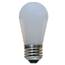 LED S14 Medium Base Light Bulb - Froster White / Plastic LI-S14LED-FR-PL          