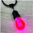 LED S14 Medium Base Light Bulb - Pink/Plastic