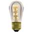 LED S14 Medium Base Light Bulb - Warm White/Plastic 