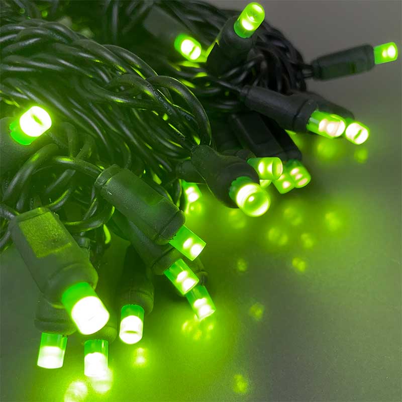 Lime Green Wide-Angle LED Light Strand - 50 Lights SF-1101385
