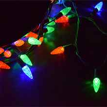 Multi Colored LED String Lights - C6