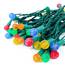 70 LED G12 Globe Bulb String Lights – Multi Color Bunch