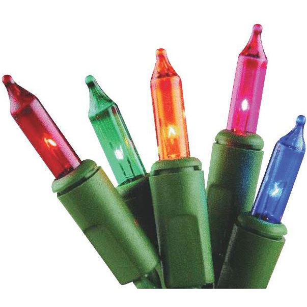 Multi-Color Icicle String Light Set