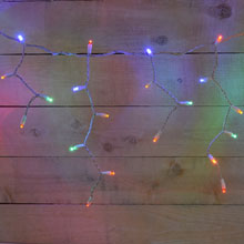 100 LED Multi-Color Icicle Lights