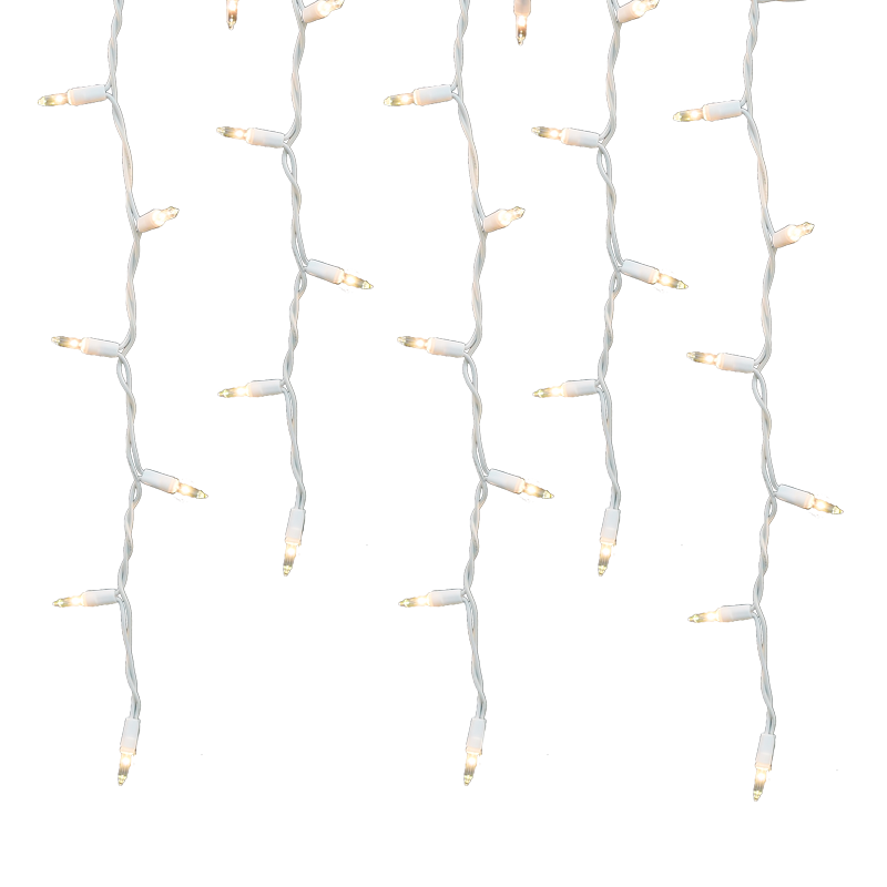 100 Count Window Icicle Party String Lights