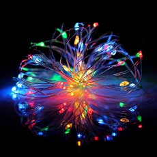 100 LED Copper String Micro Lights – Multi Color PF-600076