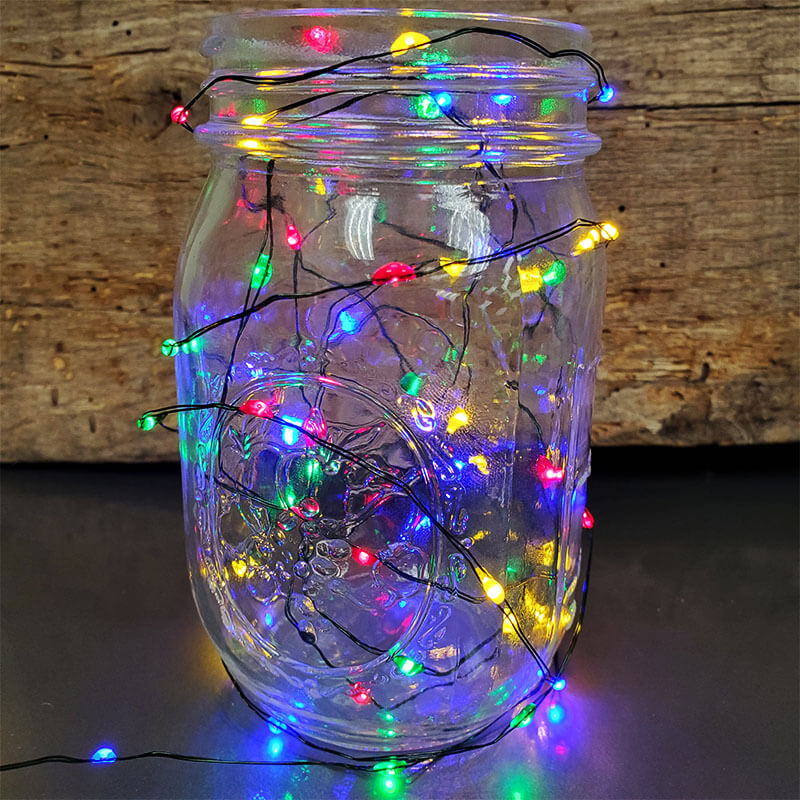 240V 10M 100LT MULTI COLOUR STRING LIGHT - ANL Lighting