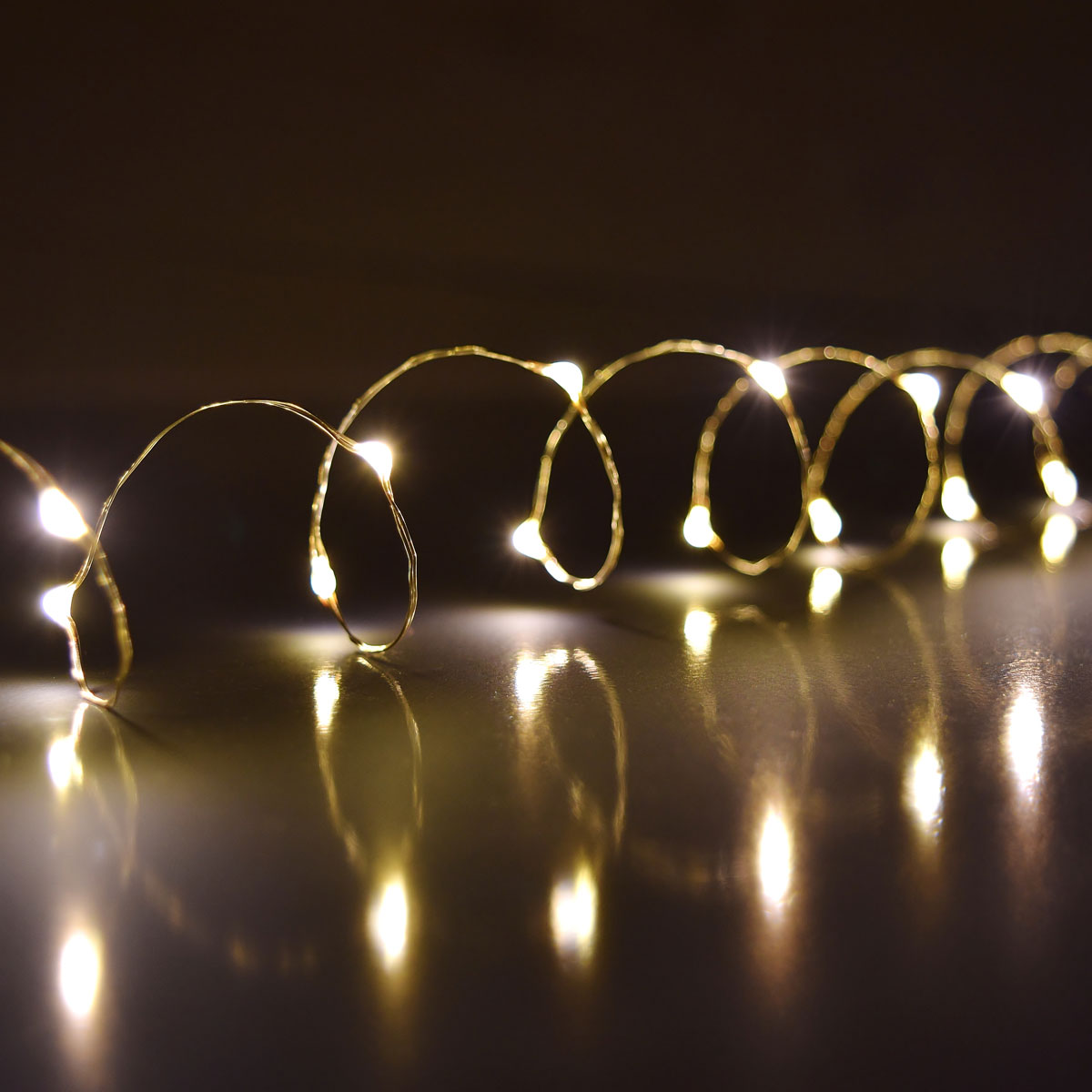 Warm White Led Battery Operated Micro String Lights 60 Wire Ultra Thin Led Battery Operated String Lights 60