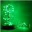 100 LED Copper String Micro Lights – Green Display