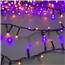  Multi-Function LED Compact Lights - Purple & Orange - 500 Bulbs - 36'