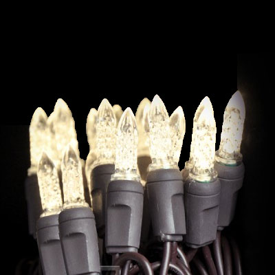 clear white led christmas lights