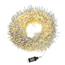  3000-Light Warm White LED White Wire Cluster Garland