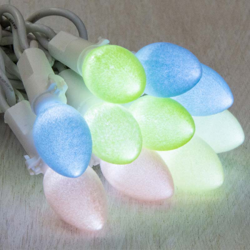 easter egg pastel led string lights easter string lights