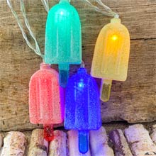 Glitter Popsicle LED String Lights UL1278