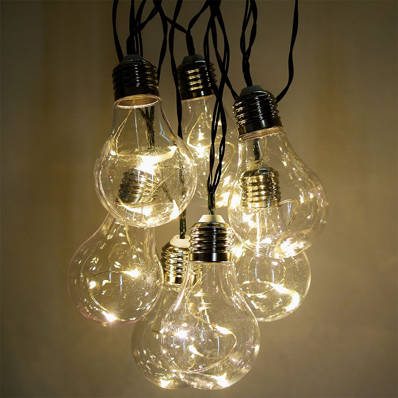 Led vintage string lights