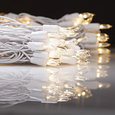 Warm White 100 LED String Lights - 22.6' Lighted Length 900247