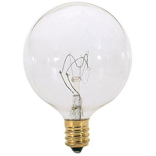 40W Clear Decorative Globe Light Bulb