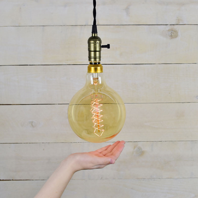 40w Large Antique Edison Light Bulb