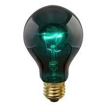 25W Medium Decorative Light Bulb - Green
