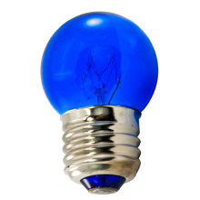 7.5 Watt S11 Medium Base Blue Light Bulb