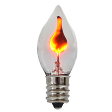Replacement C7 Flicker Bulbs for Jumbo Lantern Set