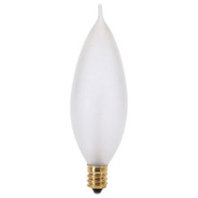 40W Frosted Decorative Candle Light Bulb