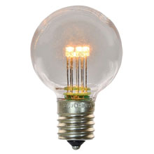 Shatterproof G40 Globe Light Bulb - Plastic - E17