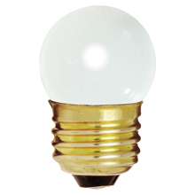 7.5W S11 White Utility Light Bulb