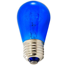 Commercial Light Strand Blue Light Bulbs