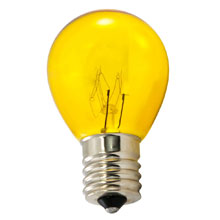 Yellow Light Bulbs - 25 Pack