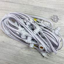 White Commercial C7 Light Strand - 25 Sockets AIS-25WH