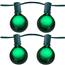 15' Green G16 Globe String Lights - Green Wire Copy HOF-181205