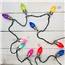 Multi Color C9 Ceramic Party String Lights