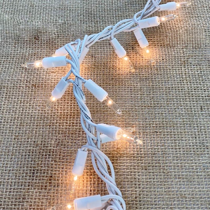 150-Count Clear Cluster String Lights - White Wire DR-LT1501